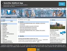 Tablet Screenshot of gemeinde.karneid.bz.it